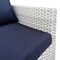 Deko Living Outdoor Wicker Patio Sofa & Ottoman Set with Adjustable Table Height COP30010 - alternate 4